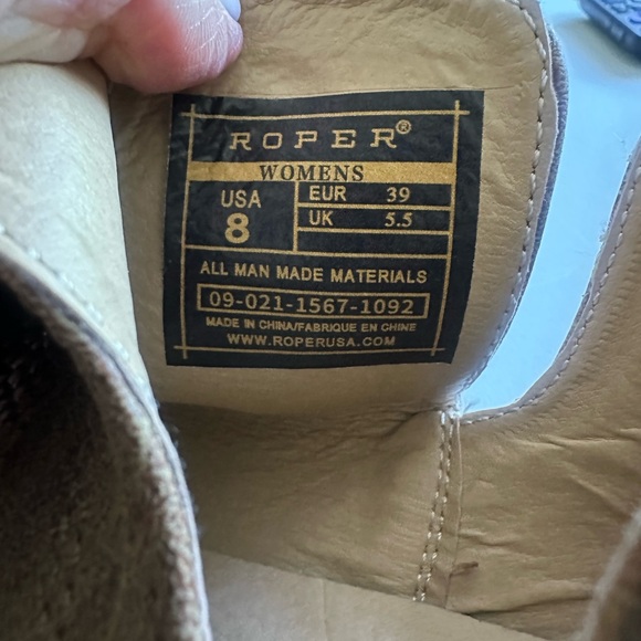 Womens Roper Booties - Picture 6 of 7